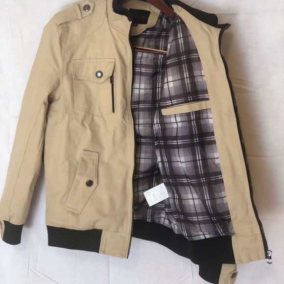 Military-style Men’s Casual Jacket Medium-Small - Picture 5 of 7